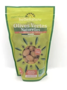 olives vertes natures entière bio bellenature sachet 500g recyclé