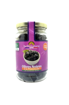 olives noires entières herbes provence bio bellenature