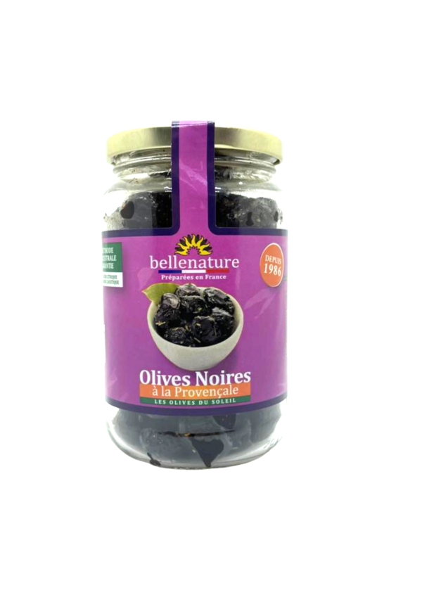 olives noires entières herbes provence bio bellenature